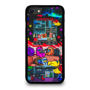 AMONG US IMPOSTOR GAMES iPhone SE 2020 Case Cover AMONG US IMPOSTOR GAMES iPhone SE 2020 Case Cover