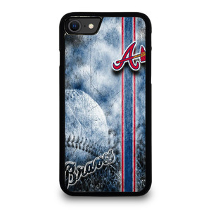 ATLANTA BRAVES BASEBALL RUSTY LOGO iPhone SE 2020 Case Cover