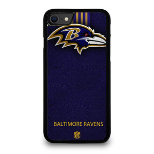 BALTIMORE RAVENS NFL LEATHER LOGO iPhone SE 2020 Case Cover BALTIMORE RAVENS NFL LEATHER LOGO iPhone SE 2020 Case Cover