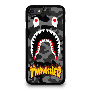 BAPE SHARK THRASHER CAMO iPhone SE 2020 Case Cover BAPE SHARK THRASHER CAMO iPhone SE 2020 Case Cover