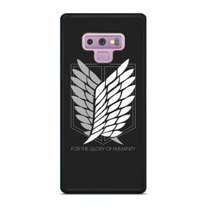 WINGS OF FREEDOM ATTACK ON TITANS HUMANITY SYMBOL  Samsung Galaxy Note 9 Case Cover