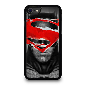BATMAN SUPERMAN SYMBOL iPhone SE 2020 Case Cover
