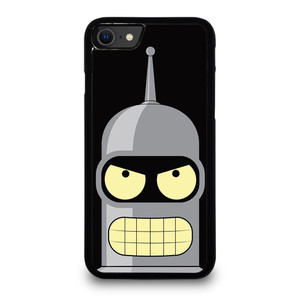 BENDER BENDING RODRIGUEZ ANGRY FACE iPhone SE 2020 Case Cover BENDER BENDING RODRIGUEZ ANGRY FACE iPhone SE 2020 Case Cover