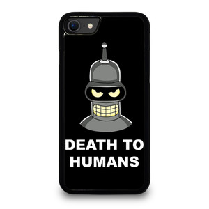 BENDER FUTURAMA DEATH TO HUMANS iPhone SE 2020 Case Cover BENDER FUTURAMA DEATH TO HUMANS iPhone SE 2020 Case Cover