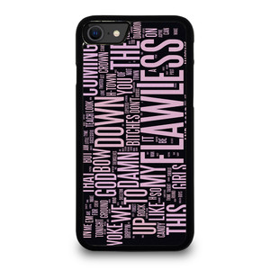 BEYONCE FLAWLESS TYPOGAPHY iPhone SE 2020 Case Cover