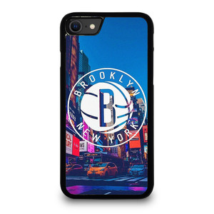 BROOKLYN NEW YORK NBA TIME SQUARE iPhone SE 2020 Case Cover BROOKLYN NEW YORK NBA TIME SQUARE iPhone SE 2020 Case Cover