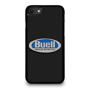 BUELL MOTORCYCLE CARBON iPhone SE 2020 Case Cover