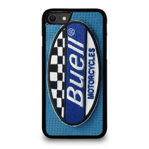 BUELL MOTORCYCLE FABRIC LOGO iPhone SE 2020 Case Cover