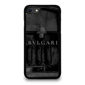 BUGARI BLACK WHITE iPhone SE 2020 Case Cover BUGARI BLACK WHITE iPhone SE 2020 Case Cover