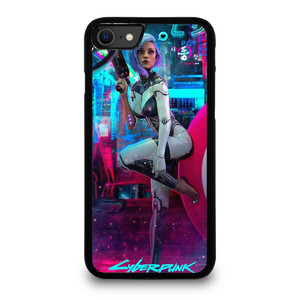 CYBERPUNK 2077 GIRL ANIME iPhone SE 2020 Case Cover