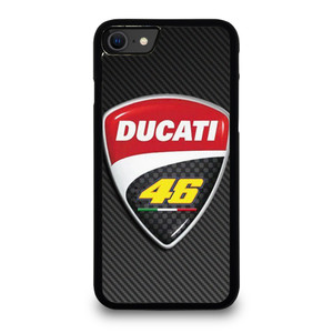 DUCATI VR46 VALENTINO ROSSI CARBON EMBLEM iPhone SE 2020 Case Cover