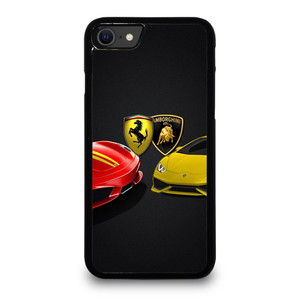 FERRARI VS LAMBORGHINI SUPER CAR iPhone SE 2020 Case Cover FERRARI VS LAMBORGHINI SUPER CAR iPhone SE 2020 Case Cover
