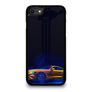 FORD MUSTANG MACH E METAL EMBLEM iPhone SE 2020 Case Cover FORD MUSTANG MACH E METAL EMBLEM iPhone SE 2020 Case Cover