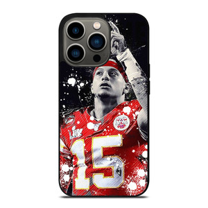 PATRICK MAHOMES KANSAS CITY CHIEF ART iPhone 13 Pro Case Cover PATRICK MAHOMES KANSAS CITY CHIEF ART iPhone 13 Pro Case Cover