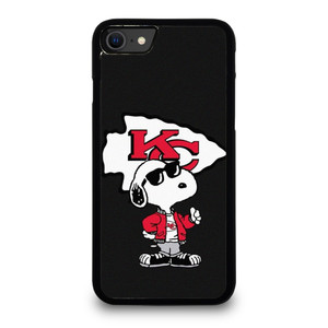KANSAS CITY CHIEFS NFL FOOTBALL SNOOPY iPhone SE 2020 Case Cover
