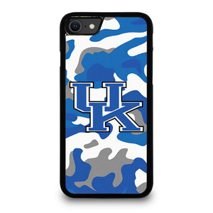KENTUCKY WILDCATS BASKETBALL CAMO LOGO iPhone SE 2020 Case Cover