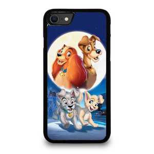 LADY AND THE TRAMP CARTOON DISNEY iPhone SE 2020 Case Cover
