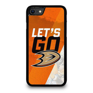 LETS GO ANAHEIM DUCKS ICE HOCKEY iPhone SE 2020 Case Cover LETS GO ANAHEIM DUCKS ICE HOCKEY iPhone SE 2020 Case Cover