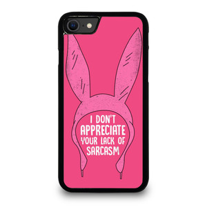 LOUISE BELCHER BOB'S BURGERS QUOTES iPhone SE 2020 Case Cover
