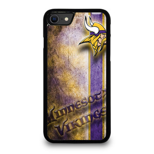 MINNESOTA VIKINGS GRUNGE LOGO iPhone SE 2020 Case Cover