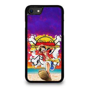 MONKEY D LUFFY ONE PIECE BEACH iPhone SE 2020 Case Cover