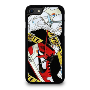 NIKE AIR JORDAN OFF WHITE COLLECTION iPhone SE 2020 Case Cover