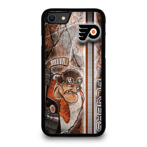 PHILADELPHIA FLYERS ICE HOCKEY GRUNGE LOGO iPhone SE 2020 Case Cover