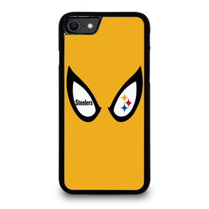 PITTSBURGH STEELERS SPIDERMAN LOGO iPhone SE 2020 Case Cover