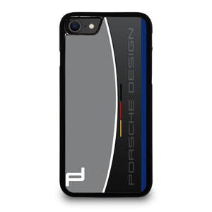 PORSCHE DESIGN CARBON LOGO iPhone SE 2020 Case Cover