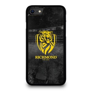 RICHMOND TIGERS SYMBOL BLACK iPhone SE 2020 Case Cover