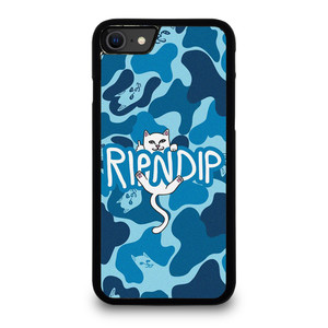 RIPNDIP CAT CAMO BLUE iPhone SE 2020 Case Cover