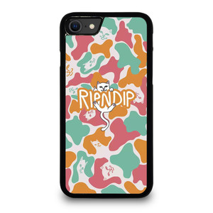 RIPNDIP PINK GREEN CAMO iPhone SE 2020 Case Cover