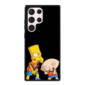 BART SIMPSONS AND GRIFFIN FAMILY GUY Samsung Galaxy S23 Ultra Case Cover BART SIMPSONS AND GRIFFIN FAMILY GUY Samsung Galaxy S23 Ultra Case Cover