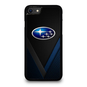 SUBARU BLUE CARBON EMBLEM iPhone SE 2020 Case Cover SUBARU BLUE CARBON EMBLEM iPhone SE 2020 Case Cover