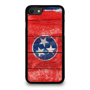 TENNESSEE FLAG WOOD LOGO iPhone SE 2020 Case Cover