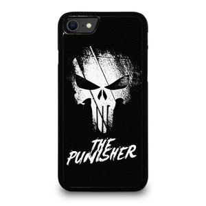 THE PUNISHER BRUSHED LOGO iPhone SE 2020 Case Cover THE PUNISHER BRUSHED LOGO iPhone SE 2020 Case Cover