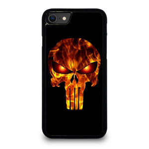 THE PUNISHER BURNED ICON iPhone SE 2020 Case Cover