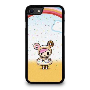 TOKIDOKI DONUTELLA RAINBOW iPhone SE 2020 Case Cover TOKIDOKI DONUTELLA RAINBOW iPhone SE 2020 Case Cover