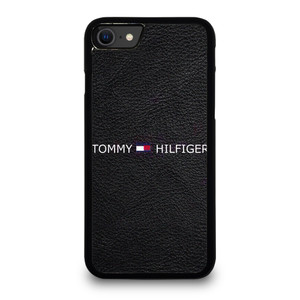 TOMMY HILFIGER LOGO LEATHER iPhone SE 2020 Case Cover