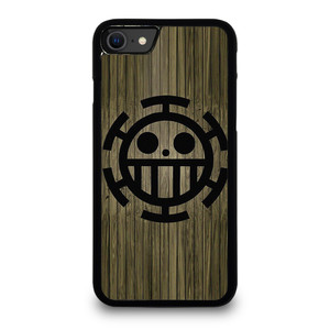 TRAFALGAR LAW ONE PIECE WOOD SYMBOL iPhone SE 2020 Case Cover