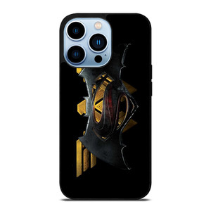 BATMAN WONDER WOMAN METAL LOGO iPhone 13 Pro Max Case Cover