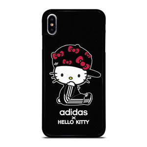 ADIDAS X HELLO KITTY BLACK iPhone XS Max Case Cover