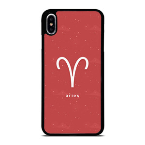 ARIES ZODIAC SIGN PINK iPhone XS Max Case Cover