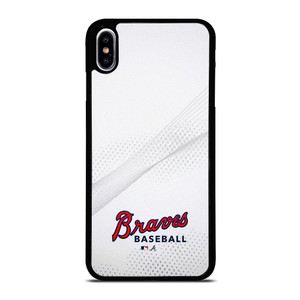 ATLANTA BRAVES BASEBALL TEAM iPhone XS Max Case Cover ATLANTA BRAVES BASEBALL TEAM iPhone XS Max Case Cover