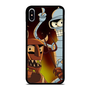 BENDER ROBOT DEVIL FUTURAMA CARTOON iPhone XS Max Case Cover BENDER ROBOT DEVIL FUTURAMA CARTOON iPhone XS Max Case Cover