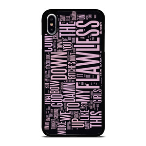 BEYONCE FLAWLESS TYPOGAPHY iPhone XS Max Case Cover