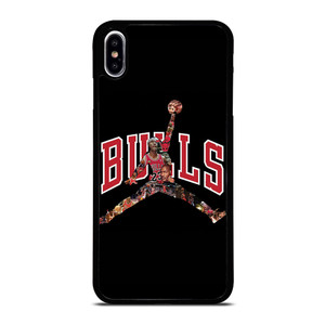 CHICAGO BULLS MICHAEL JORDAN JUMP iPhone XS Max Case Cover