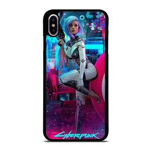 CYBERPUNK 2077 GIRL ANIME iPhone XS Max Case Cover