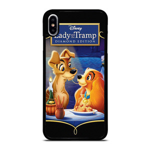 DISNEY LADY AND THE TRAMP CARTOON iPhone XS Max Case Cover DISNEY LADY AND THE TRAMP CARTOON iPhone XS Max Case Cover