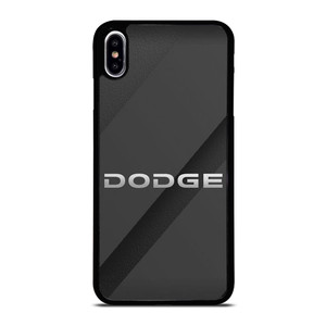 DODGE CAR BLACK EMBLEM iPhone XS Max Case Cover DODGE CAR BLACK EMBLEM iPhone XS Max Case Cover